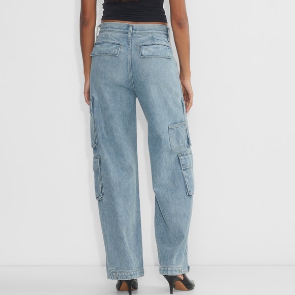 NWT ARITZIA The '90s Millie Hi-Rise Cargo Jean - Picture 3 of 11